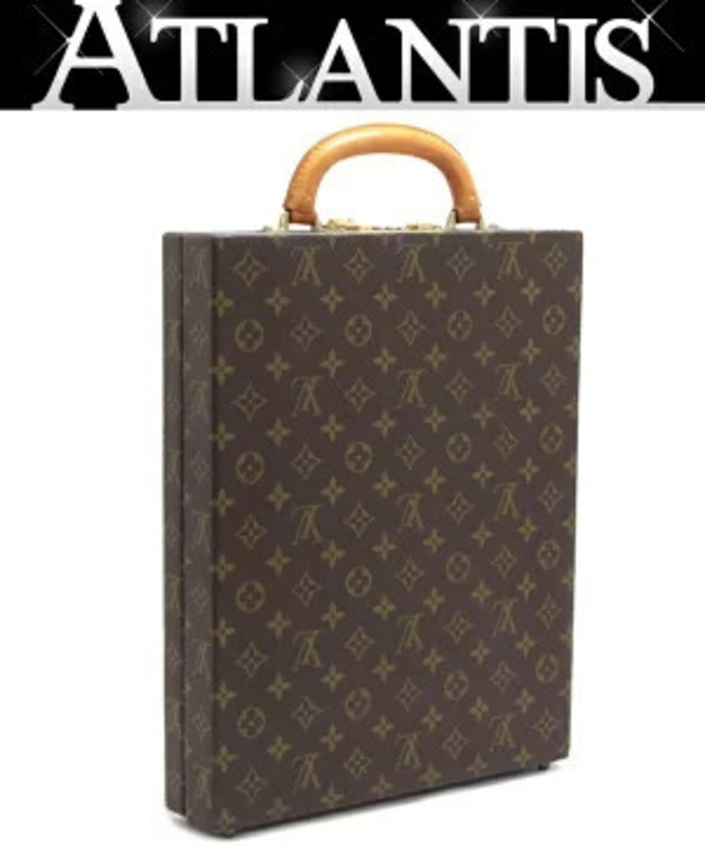 Louis Vuitton Vertical Attache Case Dial Lock Monogram
